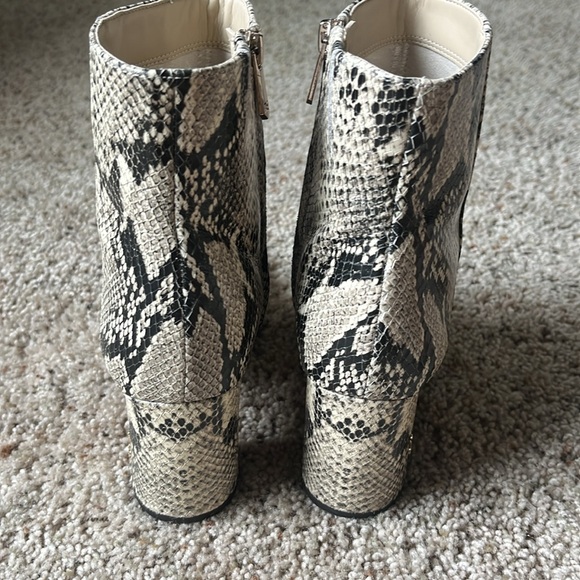 Sam Edelman Snake Pointed Toe Booties - Picture 3 of 9